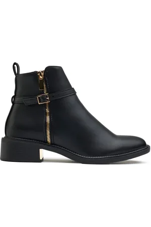 Solesister Womens Lark Zip Boots - - Size UK 4