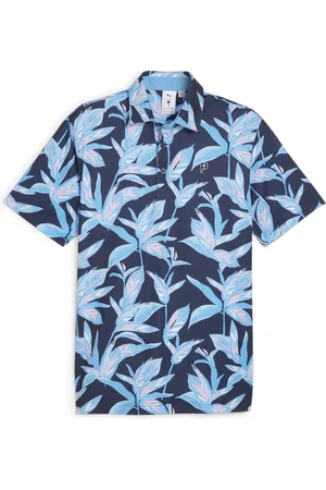 PUMA X PALM TREE CREW Mens Golf Polo Shirt - Spandex - Size Small