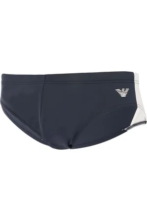 Emporio Armani Mens Knitted Swim Briefs in - Size X-Small