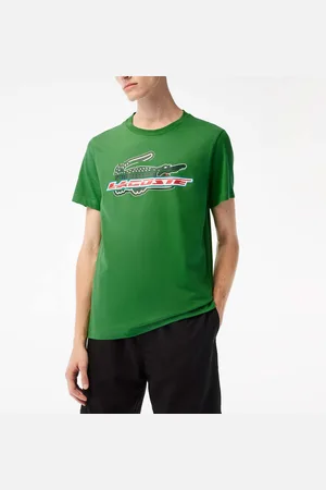 Lacoste Mens Sport Quick Drying Crewneck T-Shirt in Cotton - Size X-Small