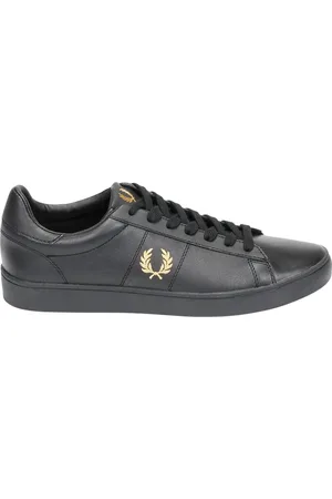 Fred Perry Mens Spencer Leather B8250 102 Trainers - Size UK 3