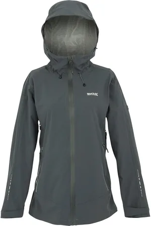 Regatta Womens/Ladies Okara Waterproof Jacket (Seal /Cloudy ) - Size 12 UK