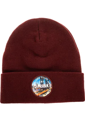 JOHN FRANK Mens Hat with label sewn on the front JFBN18W01 man - - One Size