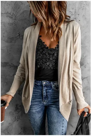 Azura Exchange WoMens Super Soft Long Sleeve Open Cardigan in - Size Large