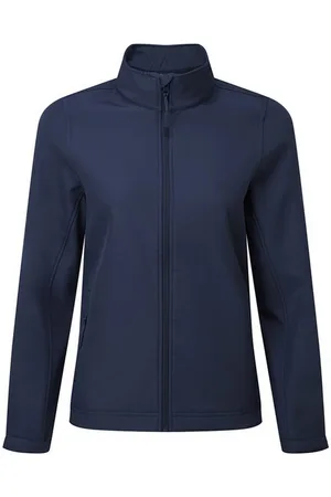 Premier Womens/Ladies Windchecker Recycled Printable Soft Shell Jacket - Size 2XL