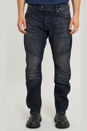 G-Star Mens G-Star RAW Moto Cross 3D Slim Jeans - Cotton - Size 34W/30L