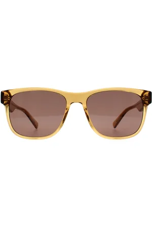 Banana Republic Rectangle Mens Crystal Brown BR 4008/S - One Size