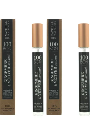 100BON Unisex 100 Bon Gingembre & Vetiver Sensual Concentre Refillable Eau de Parfum 10ml x 2 - - One Size