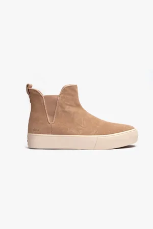 TOMS FENIX PLATFORM CHELSEA Womens Sneakers Oatmeal - - Size UK 5