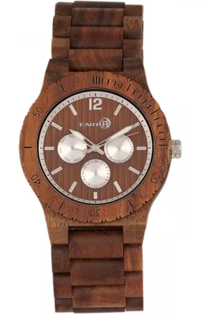Earth Unisex Bonsai Bracelet Watch w/Day/Date - - One Size