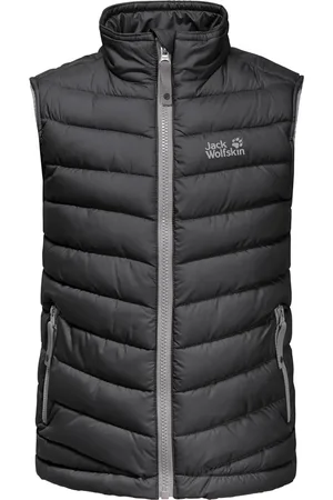 Jack Wolfskin Boys Icecamp Padded Walking Bodywarmer Gilet - - Size 3-4Y