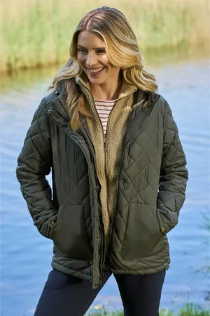 Mountain Warehouse Womens/Ladies Nebraskan Borg 3 in 1 Padded Jacket ( Green) - Size 12 UK