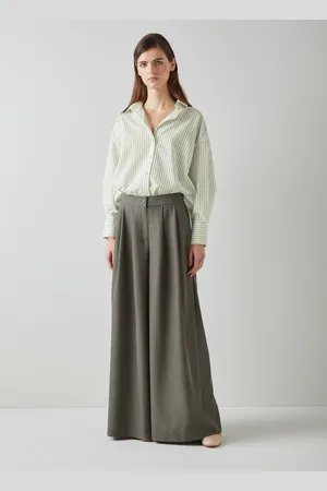 LK Bennett Womens Bextor Woven Tops, /Cream - Size 8 UK