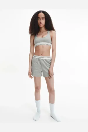 Calvin Klein MODERN COTTON Pyjama Shorts Womens Heather - Size Large