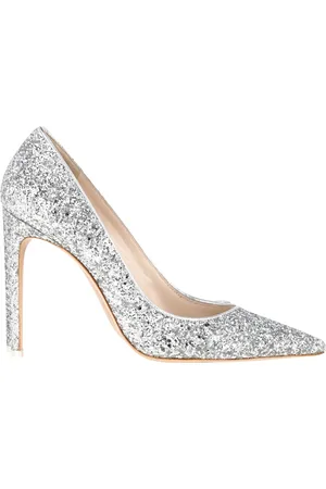 SOPHIA WEBSTER Womens Rio Pumps in Glittered Leather - Size EU 41