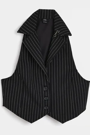 River Island Girls Waistcoat Pinstripe - Size 15-16Y