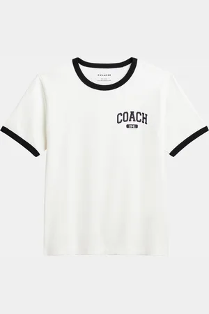 Coach Womens Sporty Logo Classic 70s Tee - - Size X-Small