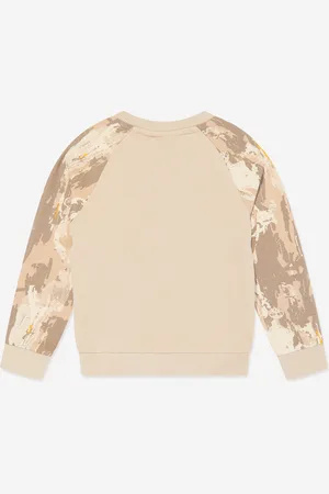 Timberland Boys Patterned Sleeve Sweatshirt in - Size 16Y