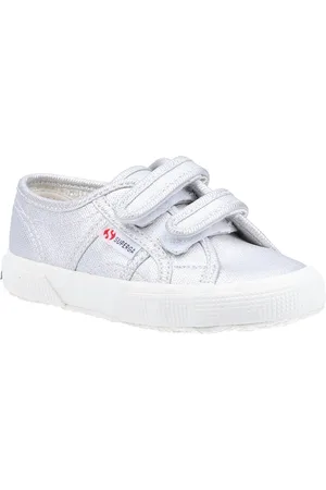 Superga 2750 Straps Metallic Canvas Childrens Unisex Summer - - Size UK 1