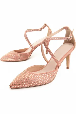 Montevita Womens Heel Shoe Festshoe4 In - Size EU 38