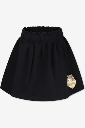 Moschino Girls Bear Logo Skirt in - Size 12Y