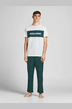 JACK & JONES Mens Pyjamas Loungewear Set - - Size Large