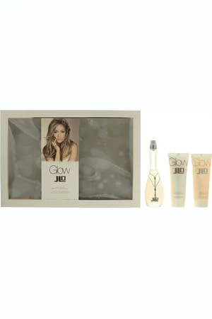 Jennifer Lopez Womens Glow Eau De Toilette 3 Piece Gift Set: Eau De 50ml - Body Lotion 75ml - Shower Gel - - One Size