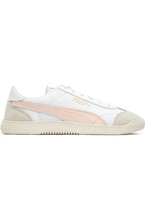 PUMA Childrens Unisex Club Trainers - Leather - Size UK 5.5