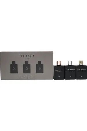 Ted Baker Mens Tonics 3pc Mini Gift Set 12.5ml EDT - - One Size