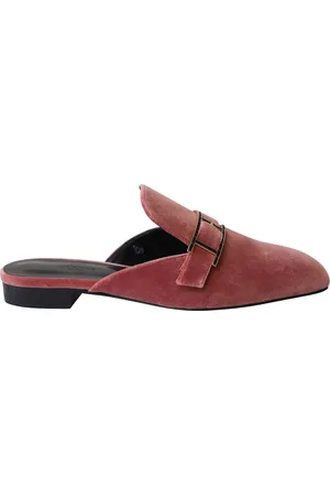 Hermès Pre-owned Womens Hermès Beauty Mules in Velvet material_Velvet - Size 38.5 EU/IT