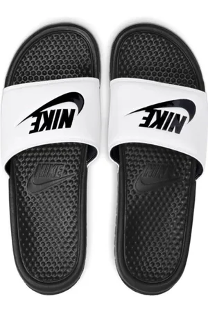 Nike Unisex Benassi Slip On Sliders in /Black - Size UK 11