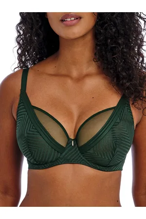 Freya Womens Tailored High Apex Plunge Bra - Love Potion - Polyamide - Size 36DD