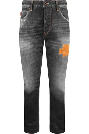 Emporio Armani J06 Slim Fit Mens Distressed Jeans - Cotton - Size 30 (Waist)