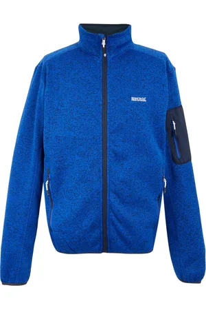 Regatta Mens Newhill Marl Full Zip Fleece Jacket (Olympian ) - Size Medium