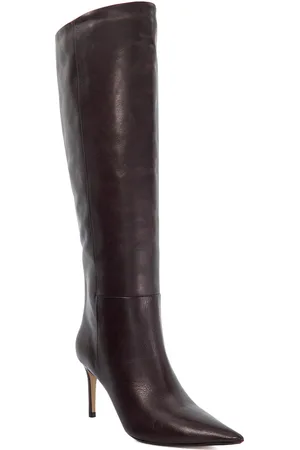 Dune Womens Ladies Serve - Leather Pull On Knee High Boots - - Size UK 3