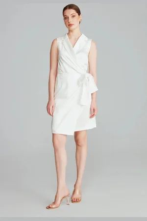 Gusto Womens Satin Blazer Dress - - Size Medium
