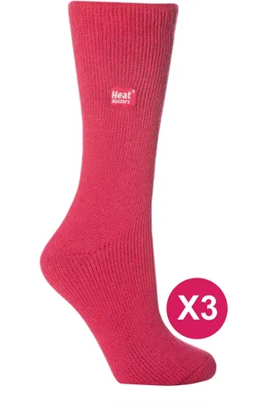 Heat Holders Womens - 3 Pack Multipack Ladies Insulated Thermal Socks for Winter - - Size UK 4-6.5