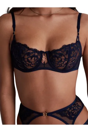 Aubade Womens Feeling Myself Half Cup Bra - Polyamide - Size 36E