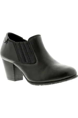Comfort Plus Lucia Womens Ladies Leather Heels Court Shoes - Size 5 (UK Shoe)