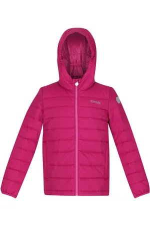 Regatta Girls Kids Junior Jacket Padded Water Repellent Helfa Zip Fastening - Size 14Y