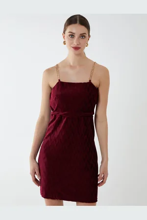 Blue Vanilla Womens ANNIE - Chain Strap Mini Dress - - Size 12 Regular