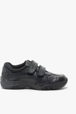 Hush Puppies JEZZA 2 Boys Leather School Shoes - Size UK 8