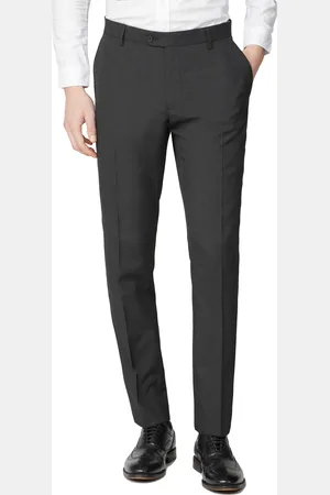 Limehaus Mens Plain Slim Suit Trousers - - Size 40 Regular