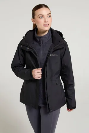 Mountain Warehouse Womens/Ladies Thunderstorm II 3 in 1 Waterproof Jacket - Size 20 UK
