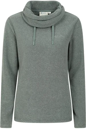 Mountain Warehouse Womens/Ladies Hebridean Cowl Neck Fleece Top (Dark ) - Size 20 UK