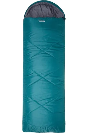 Mountain Warehouse Unisex Adult Summit 250 Left Zip Square Winter Sleeping Bag (Petrol) - - One Size