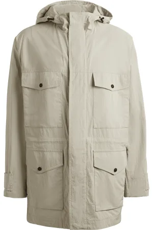 HUGO BOSS Mens Water Repellent Parka Jacket in - Size 2XL
