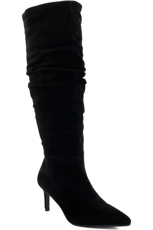 Dune Womens Ladies Slouchings - Pointed Toe Slouchy Knee-High Boots - - Size UK 8