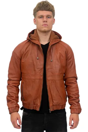 Infinity Mens Men’s Casual Hooded Bomber Jacket-Odesa - - Size X-Large