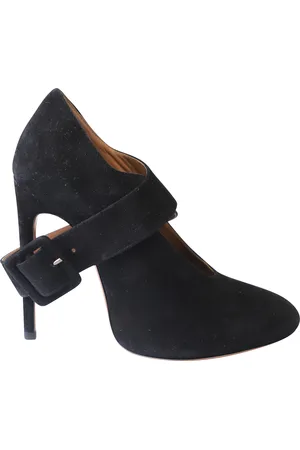 Alaïa Pre-owned Womens Cross Strap Pumps in Suede - Size 38.5 EU/IT